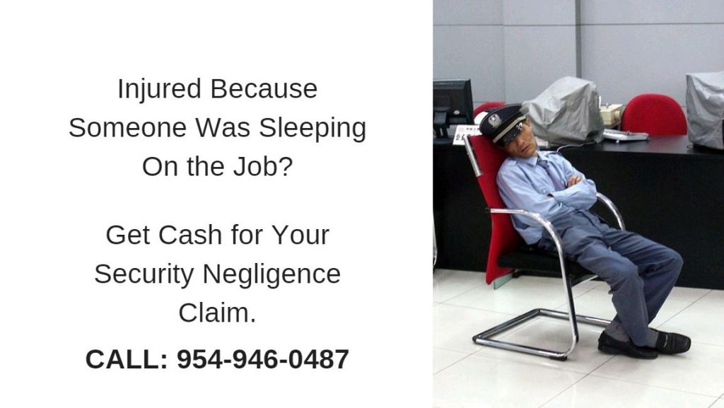 Lawsuit funding loans for security negligence